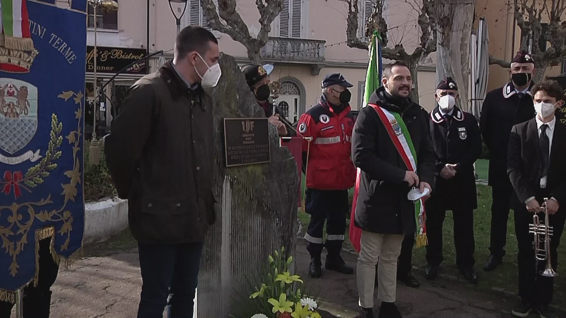 Montecatini: Celebrato il giorno del ricordo.