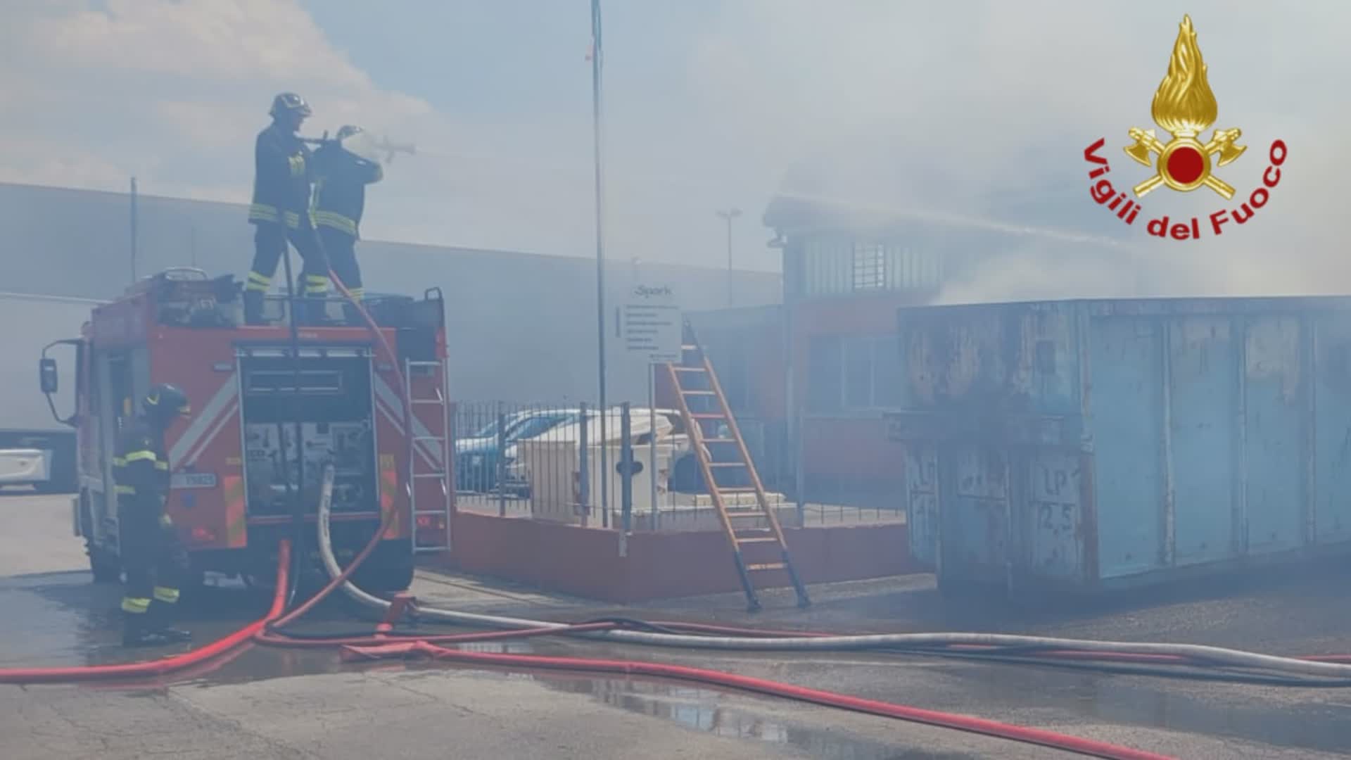 Pescia: Vigili del Fuoco in azione