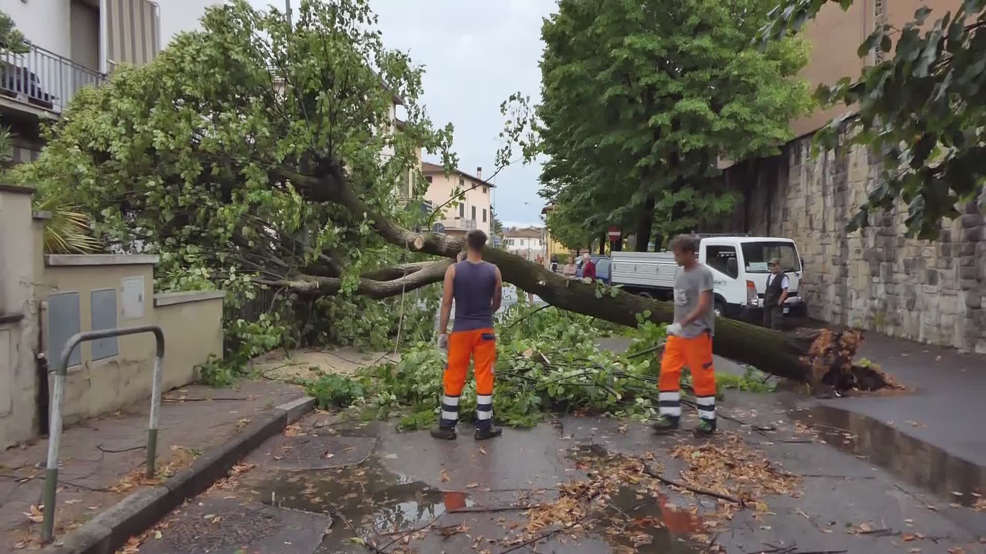 Maltempo Santomato (Pt) e Agliana