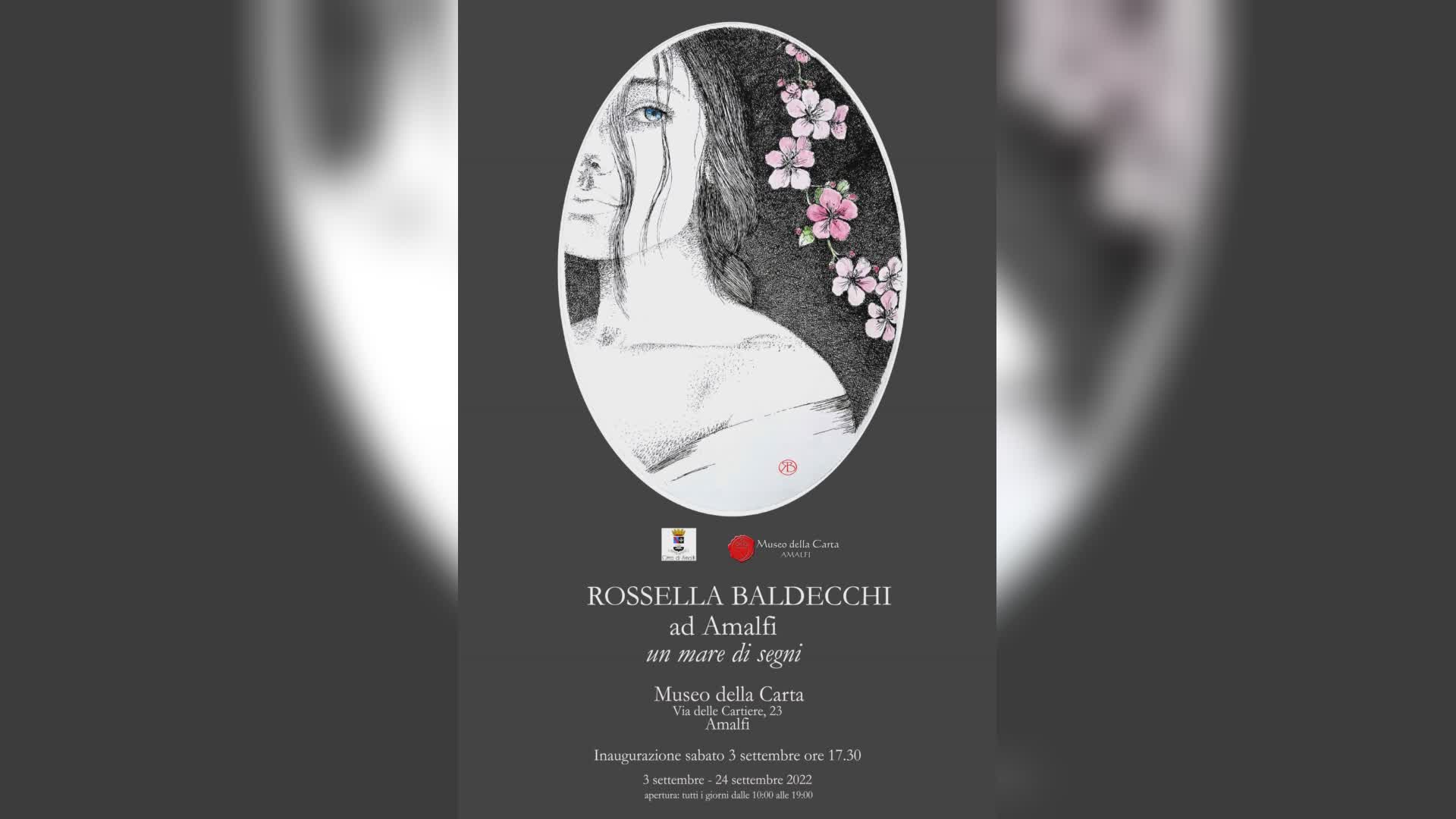 Rossella Baldecchi in mostra ad Amalfi