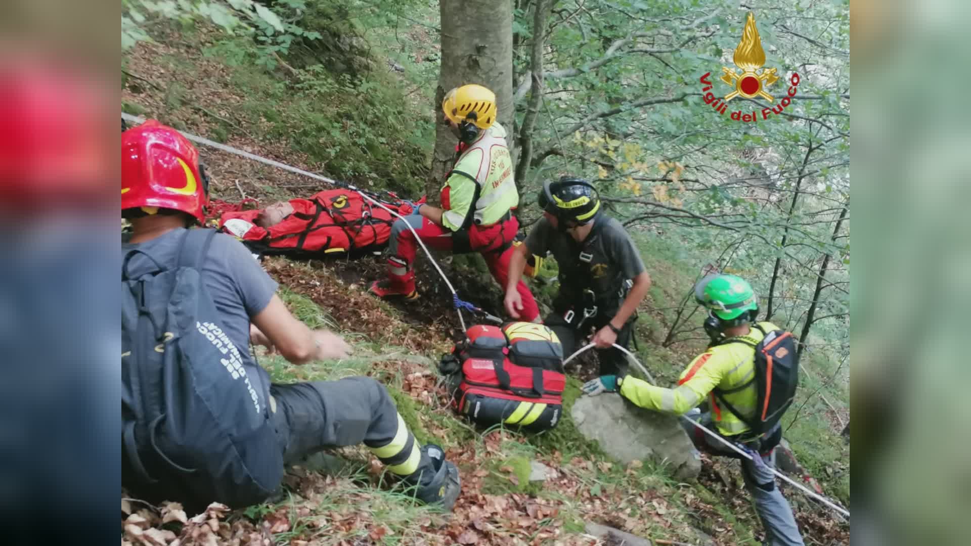 Montagna: Caduta all'Orsigna, trasferita a Careggi