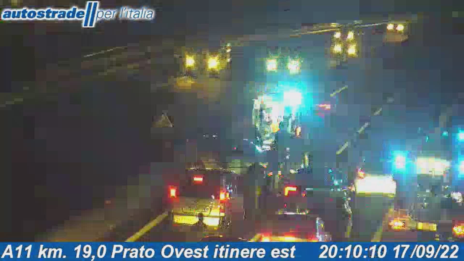 Incidente in A11 tra Pistoia e Prato Ovest