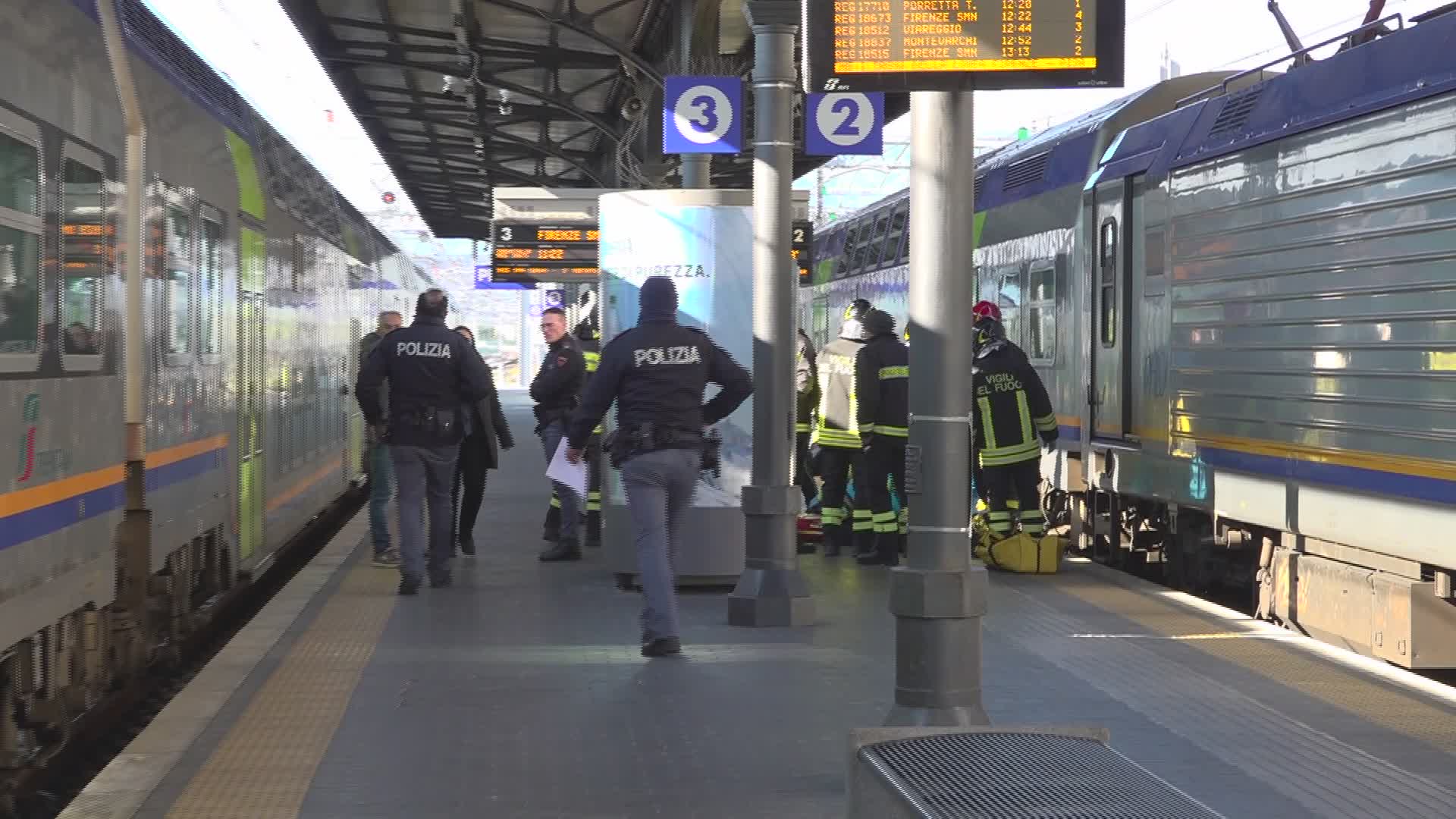 Pistoia. Travolta dal treno alla stazione