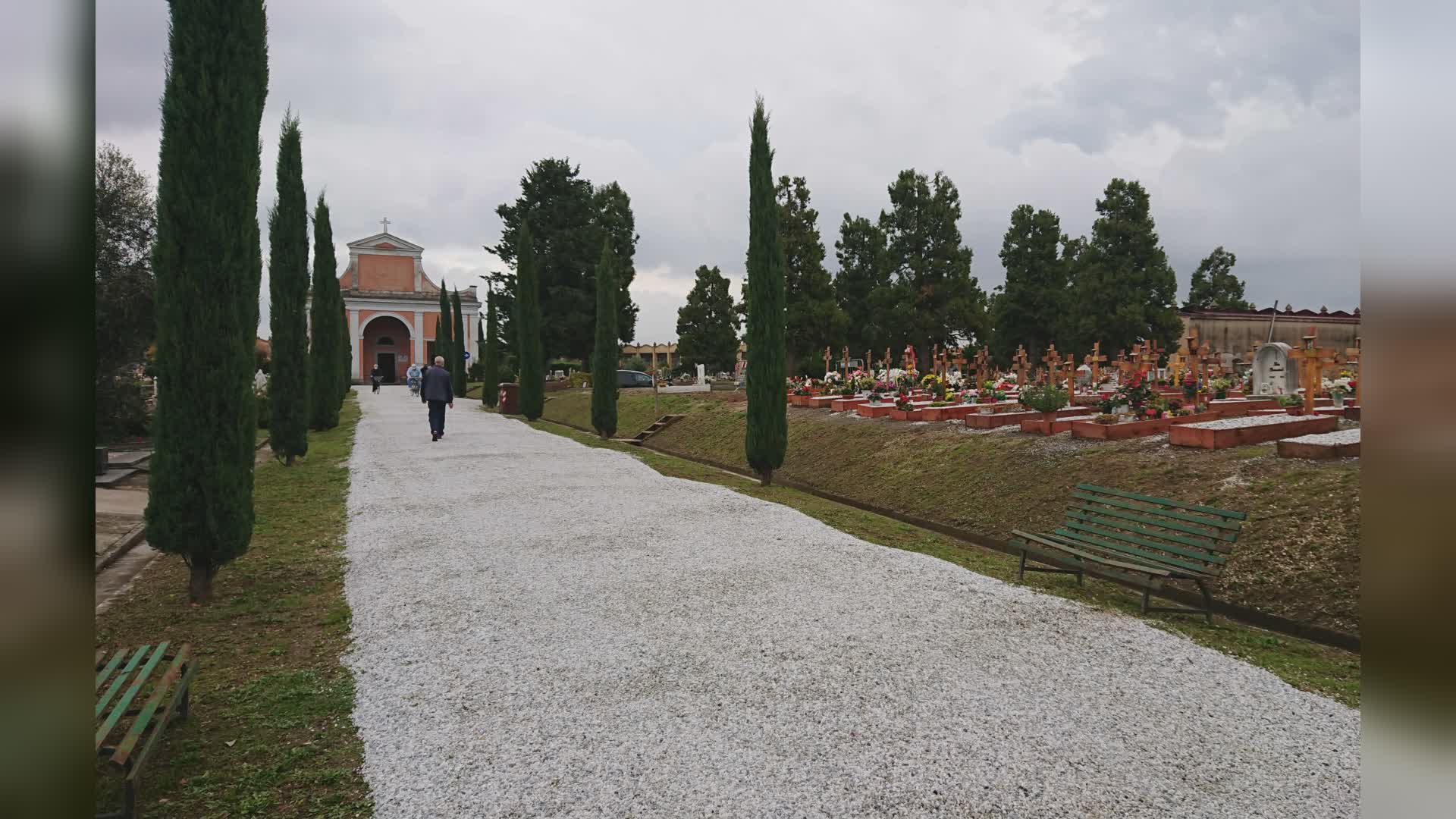 Lavori ai cimiteri di Pistoia