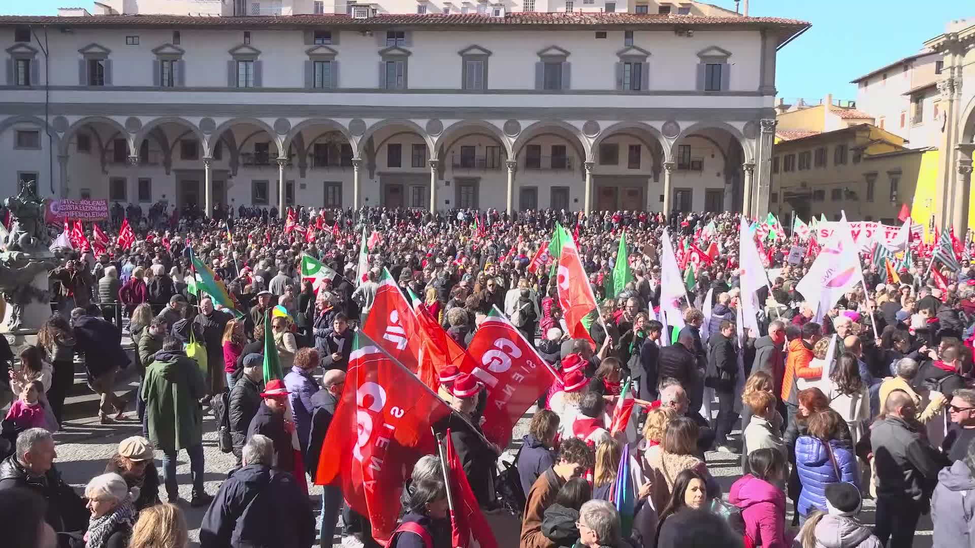 A Firenze per scuola e Costituzione: in tanti da Pistoia