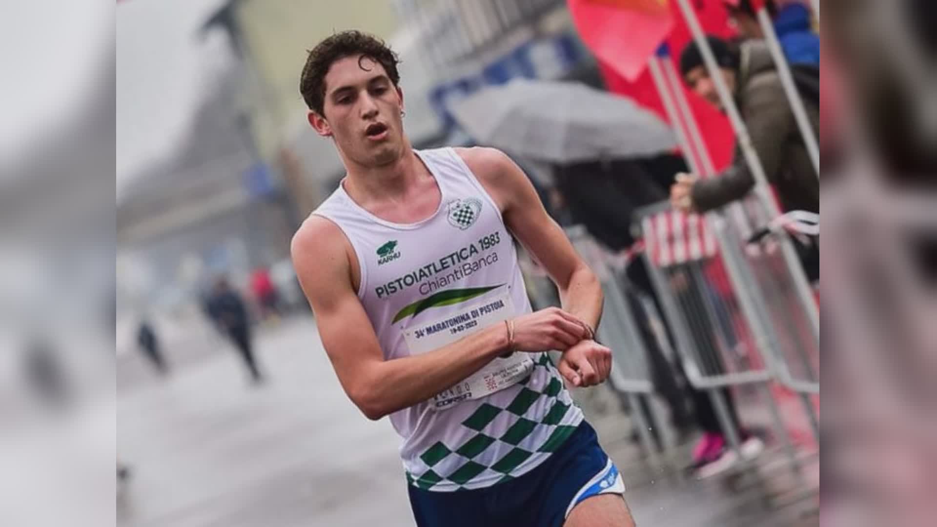 Edoardo Tesi 5° nella Maratonina Città di Pistoia