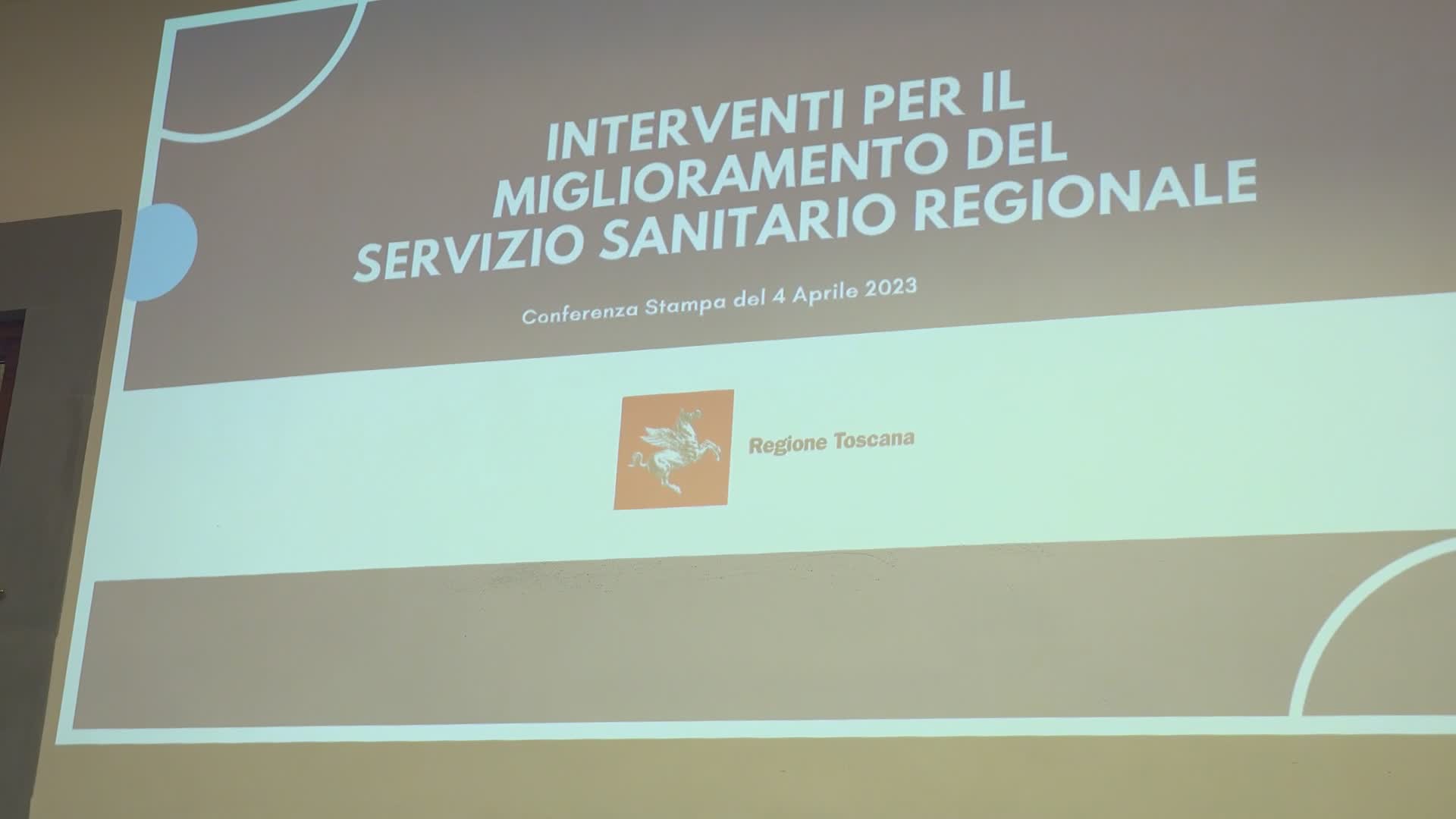 Sanità: la Regione ha presentato un pacchetto di misure