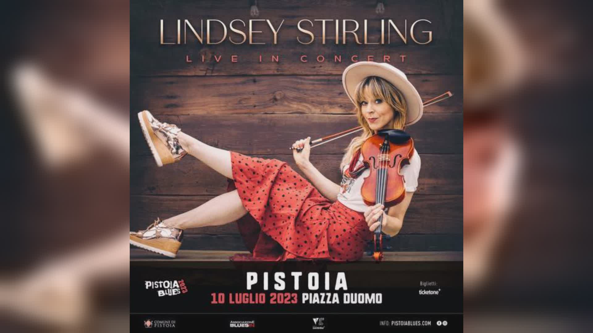 Lindsey Stirling al Pistoia Blues