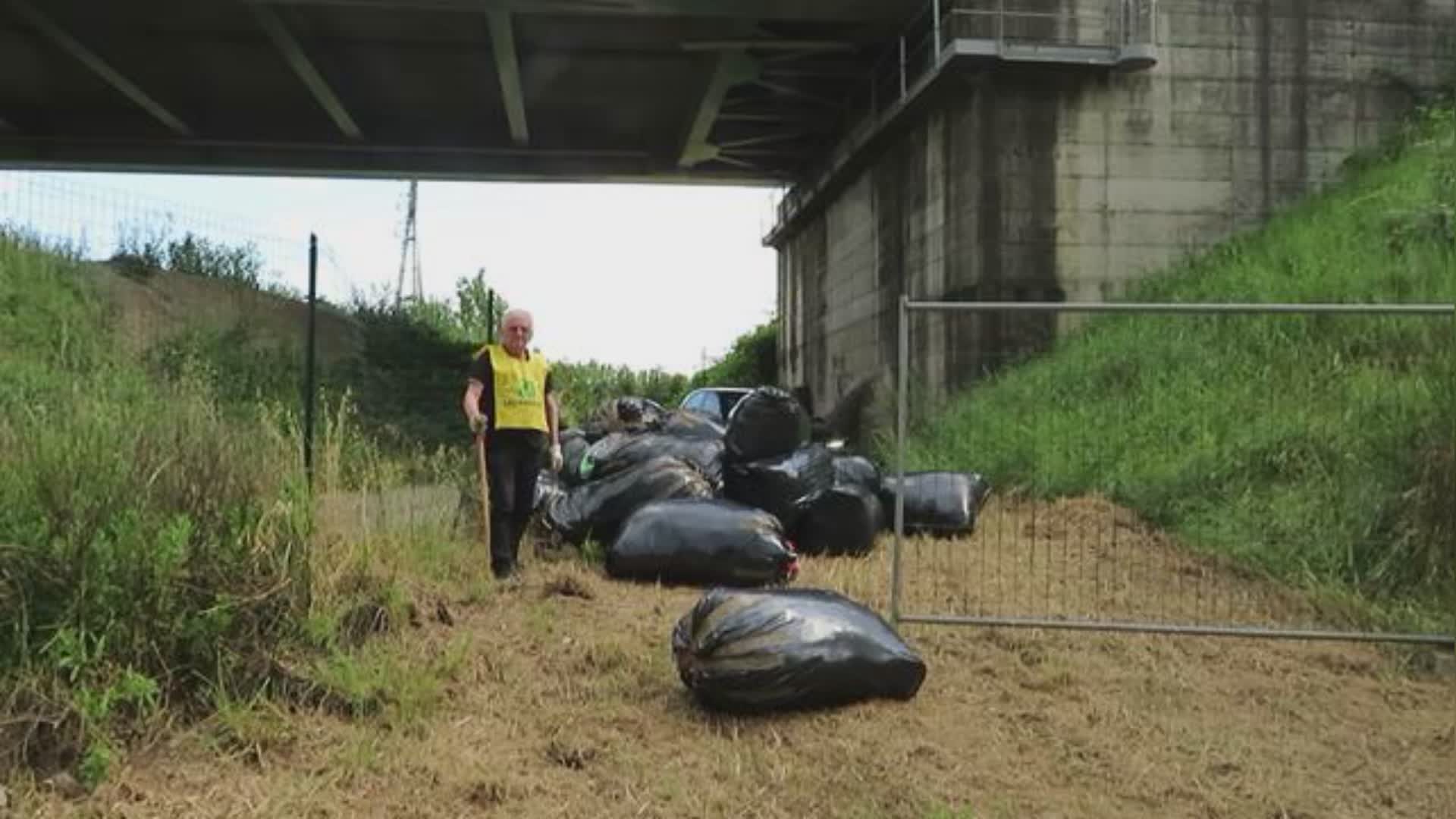 Ambiente: a Quarrata altri rifiuti abbandonati