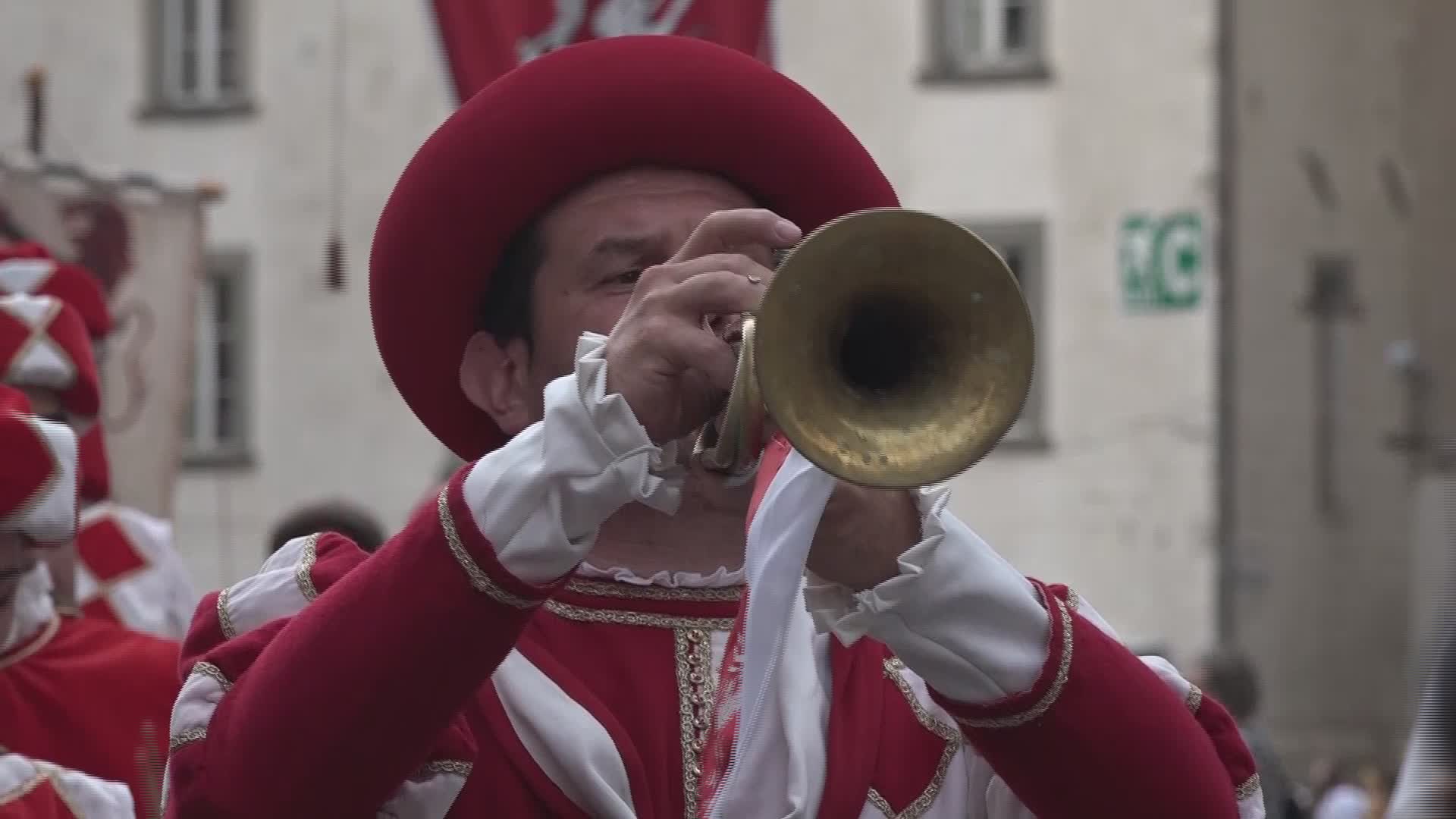 Oggi la sfilata di apertura dei festeggiamenti jacopei