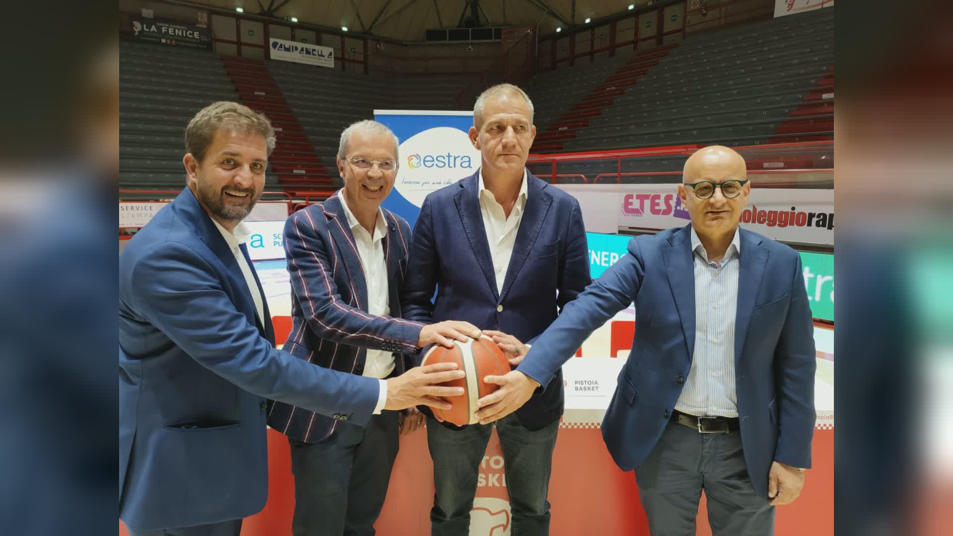 Basket - Estra è il title sponsor del Pistoia Basket