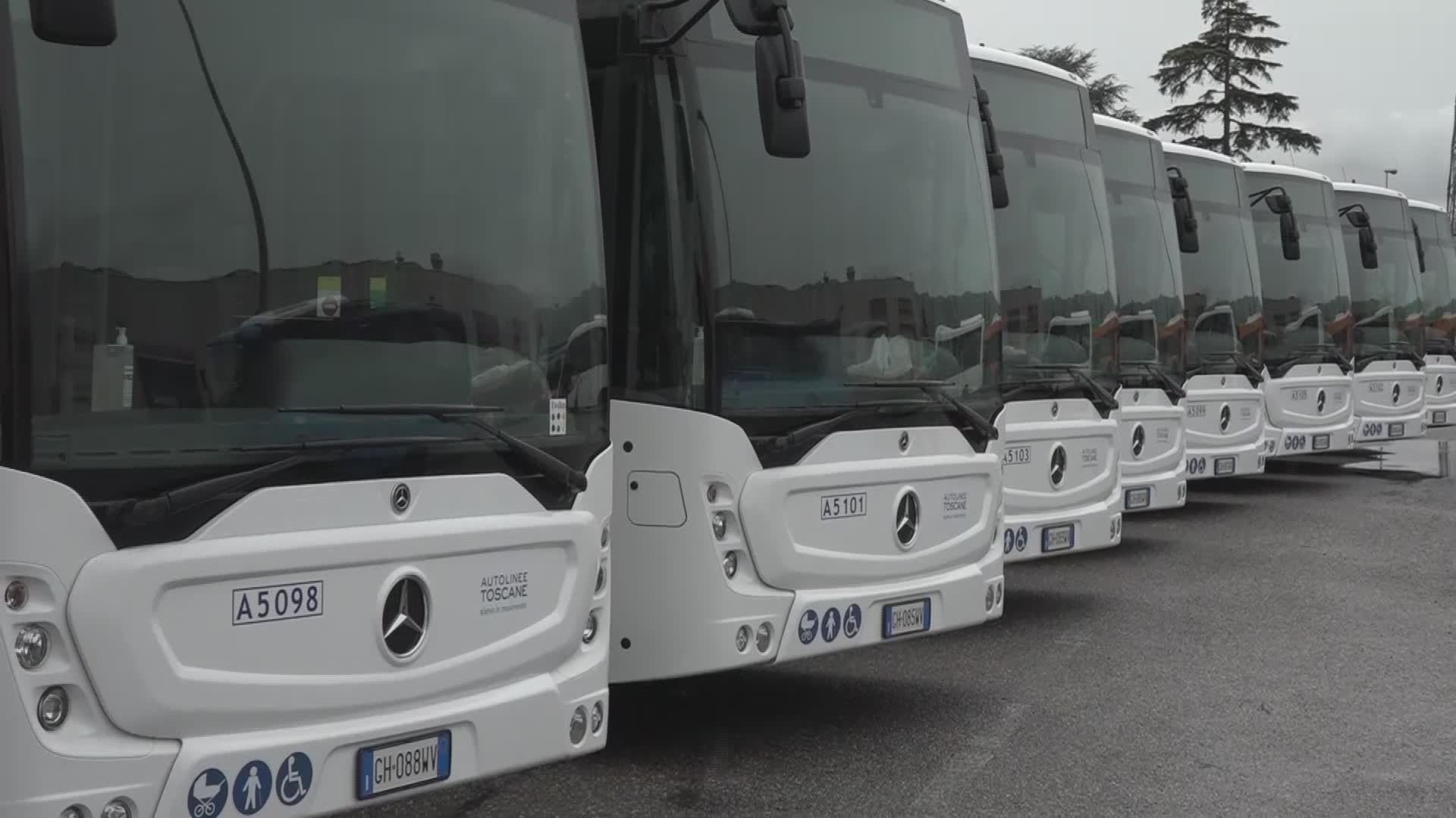 19 nuovi autobus in servizio in Toscana