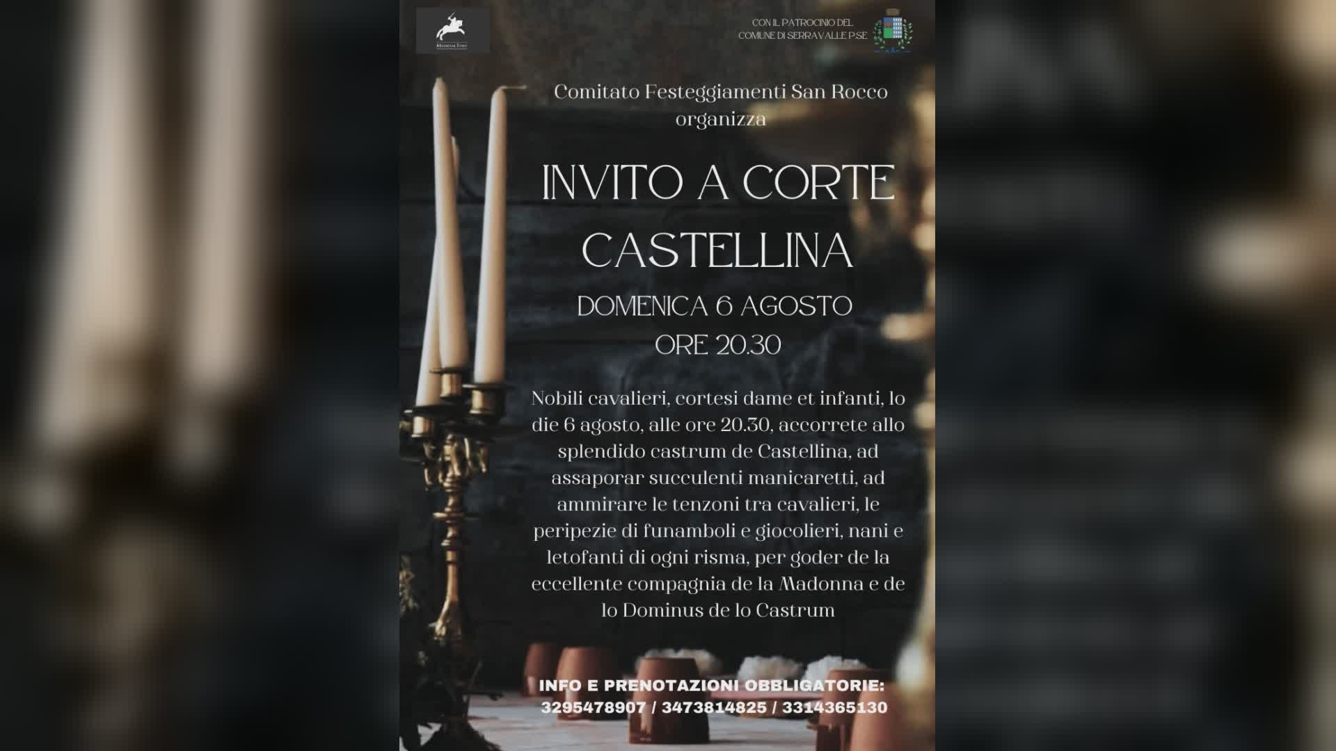 "Invito a corte" a Castellina