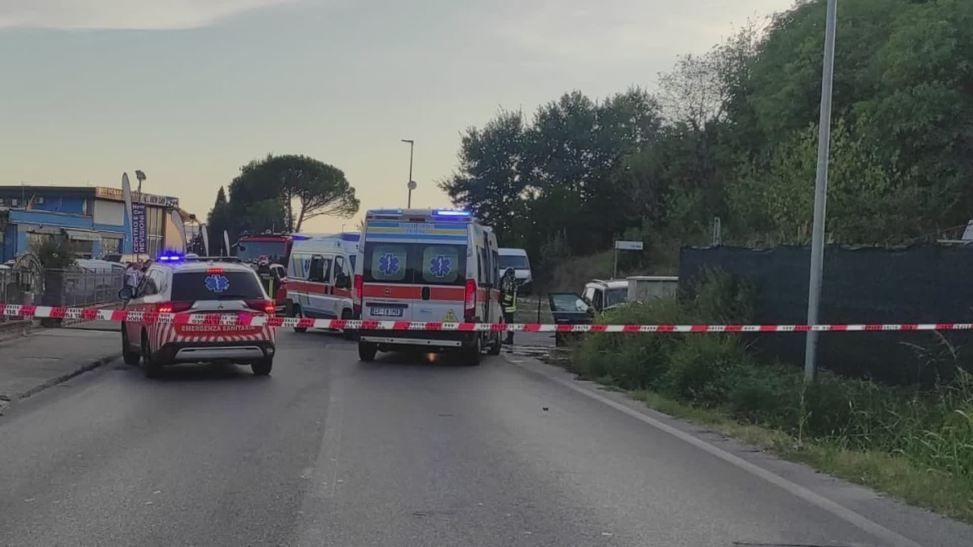 Serravalle. Grave incidente sulla provinciale lucchese