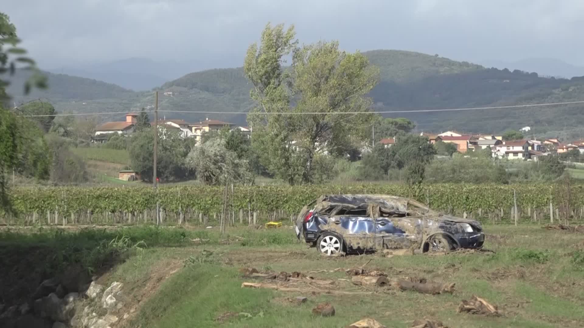 Lamporecchio.Travolti da acqua e fango,morti marito e moglie