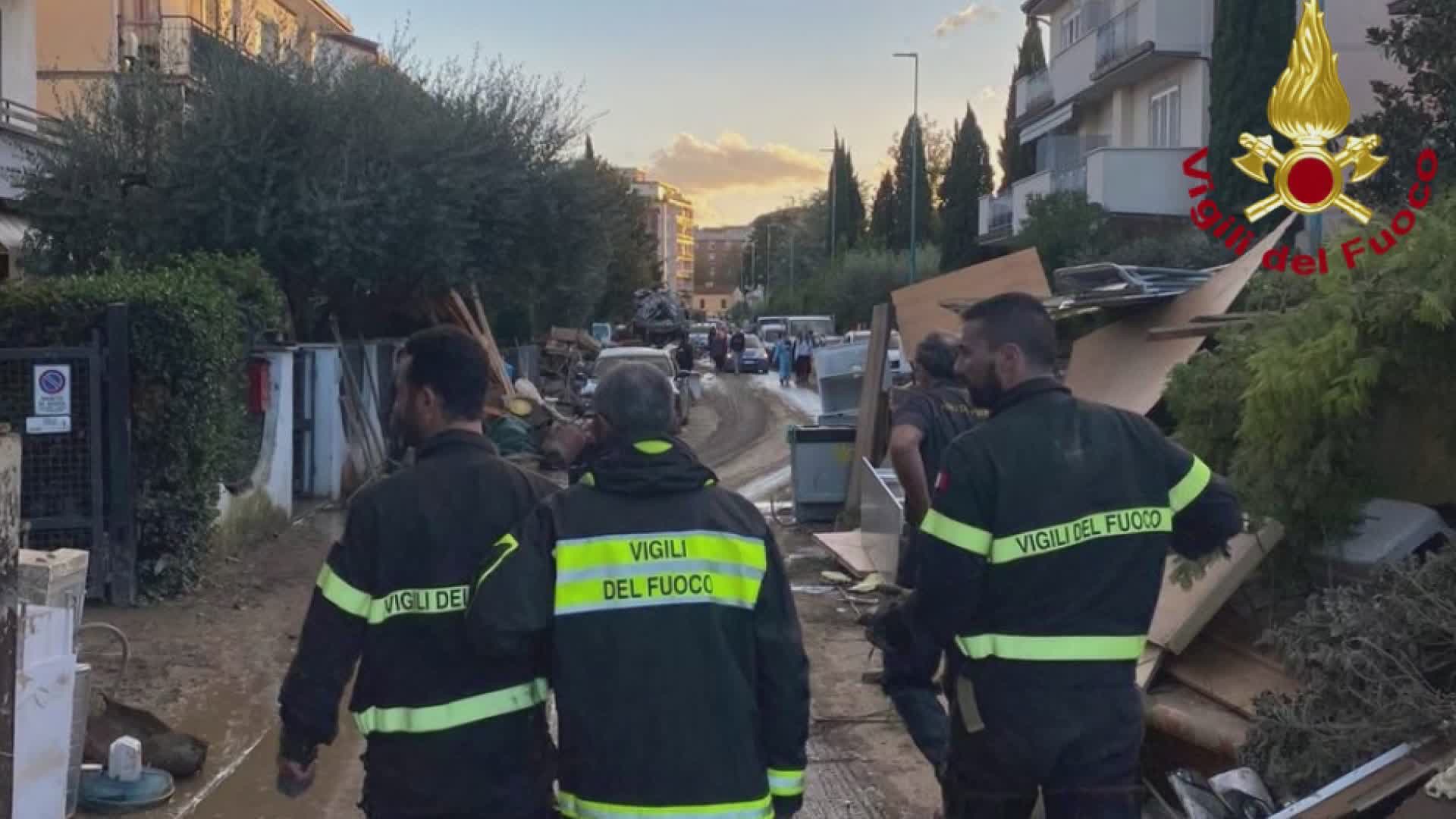 Alluvione: aggiornamento bilancio Vigili del Fuoco