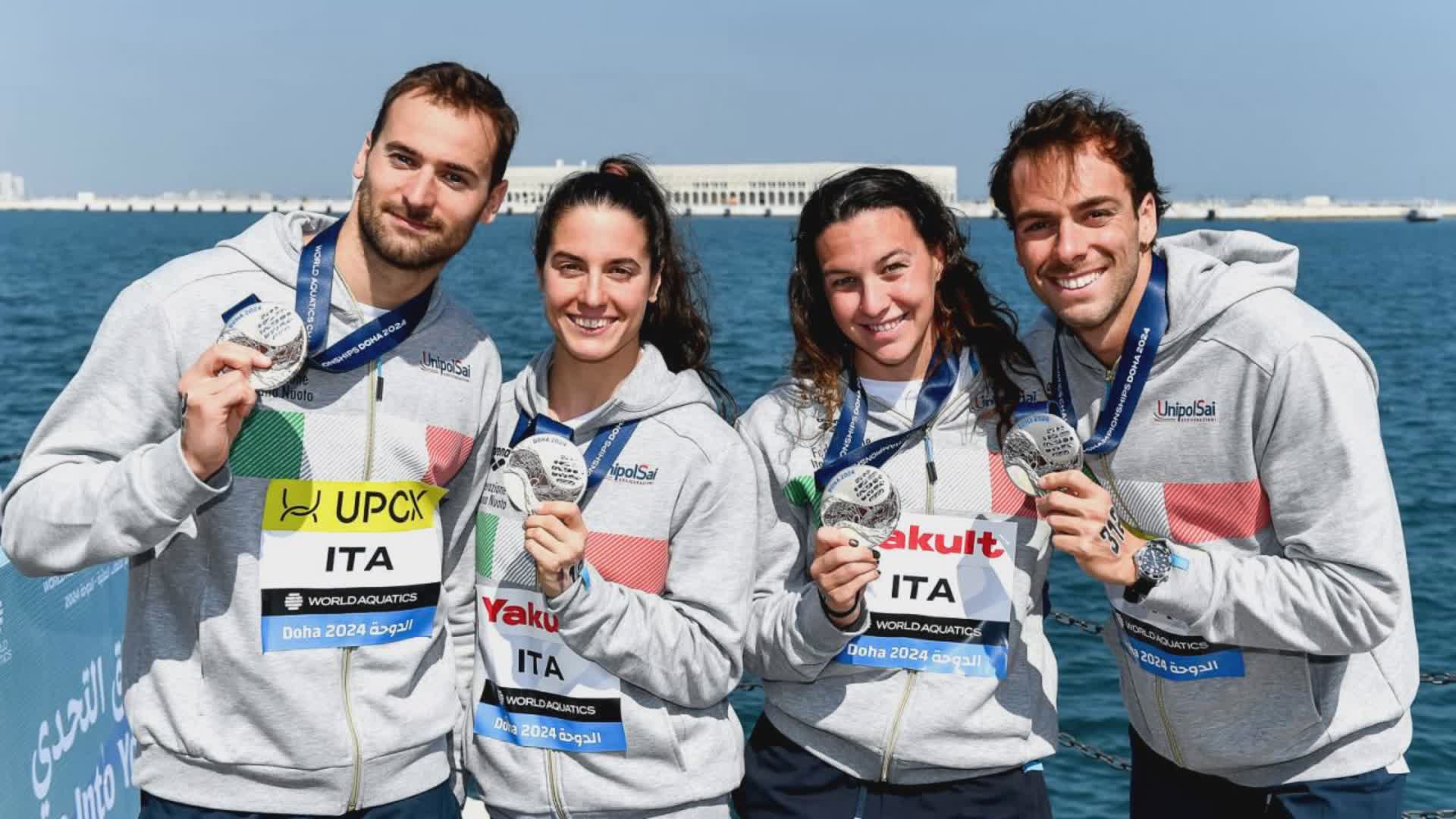 Mondiali Nuoto: Giulia Gabbrielleschi argento in staffetta