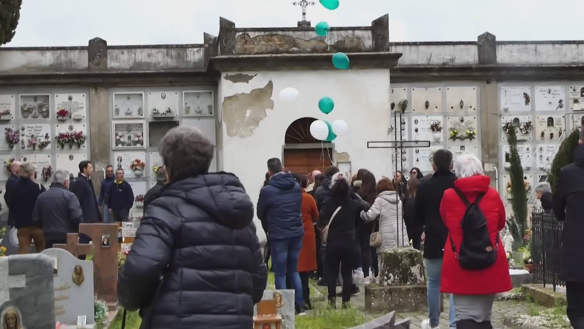 A Sant'Ippolito (Prato) l'ultimo saluto ad Alessio Cini