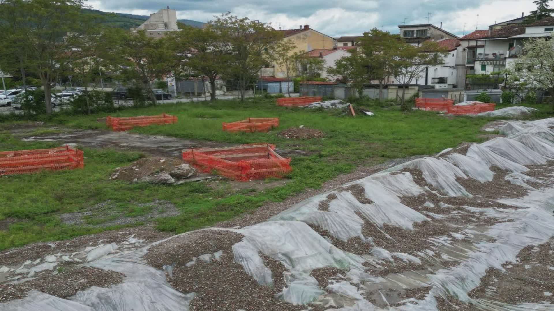 Pistoia:In sicurezza il cantiere in via del Fornacione