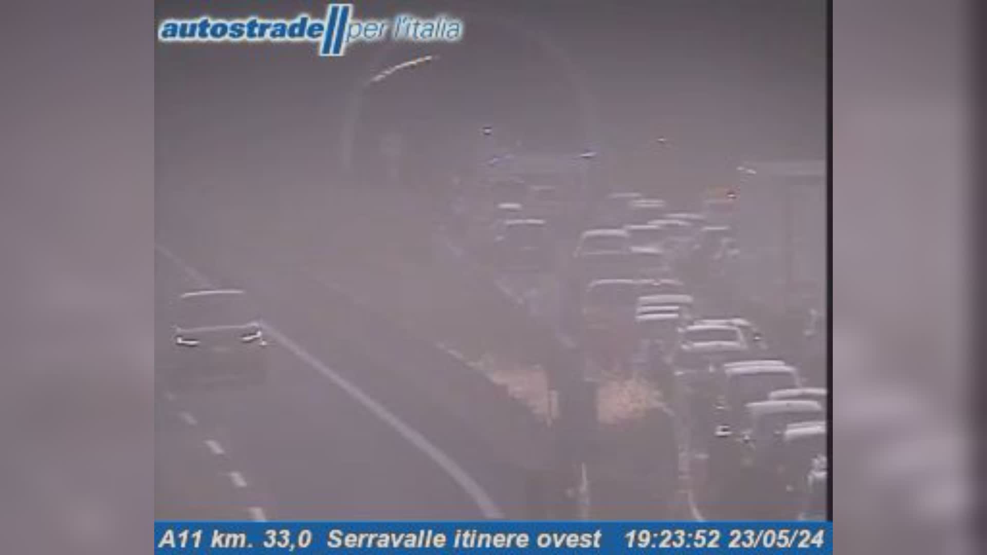 Incidente sul Serravalle. 3 persone coinvolte