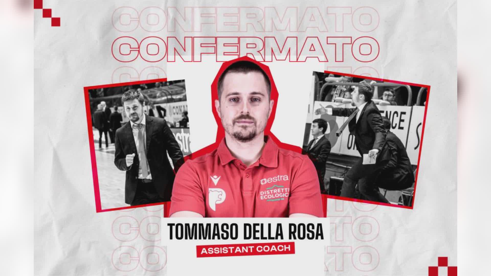 Basket: Estra, confermato Tommaso Della Rosa