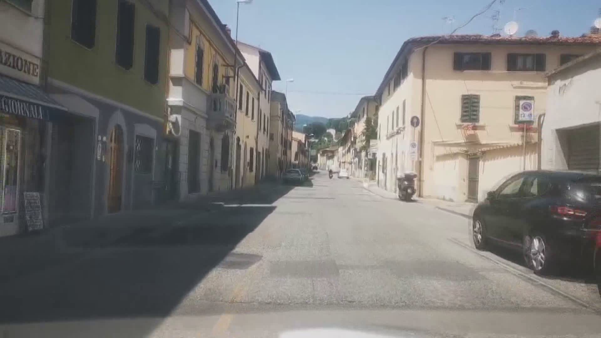 Pistoia: lavori di asfaltatura su via modenese