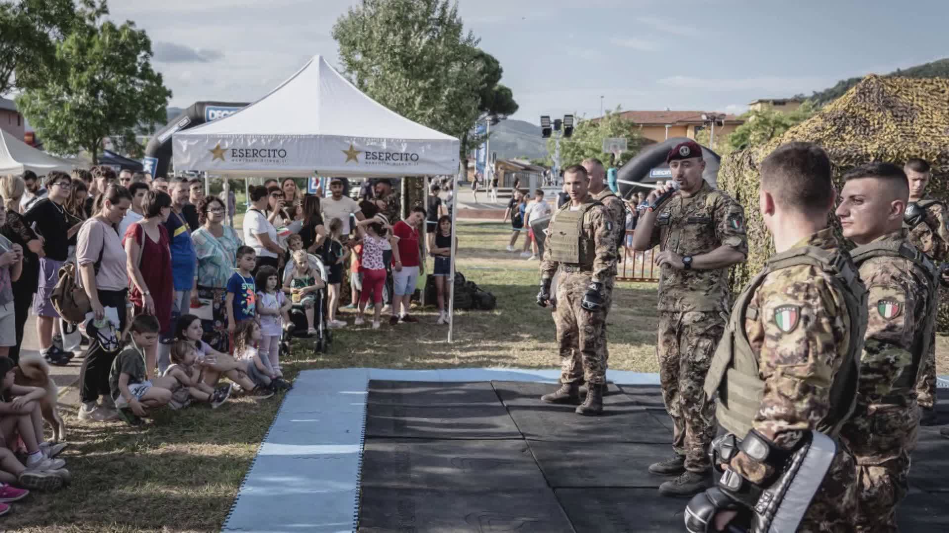 I paracadutisti protagonisti della promozione sportiva