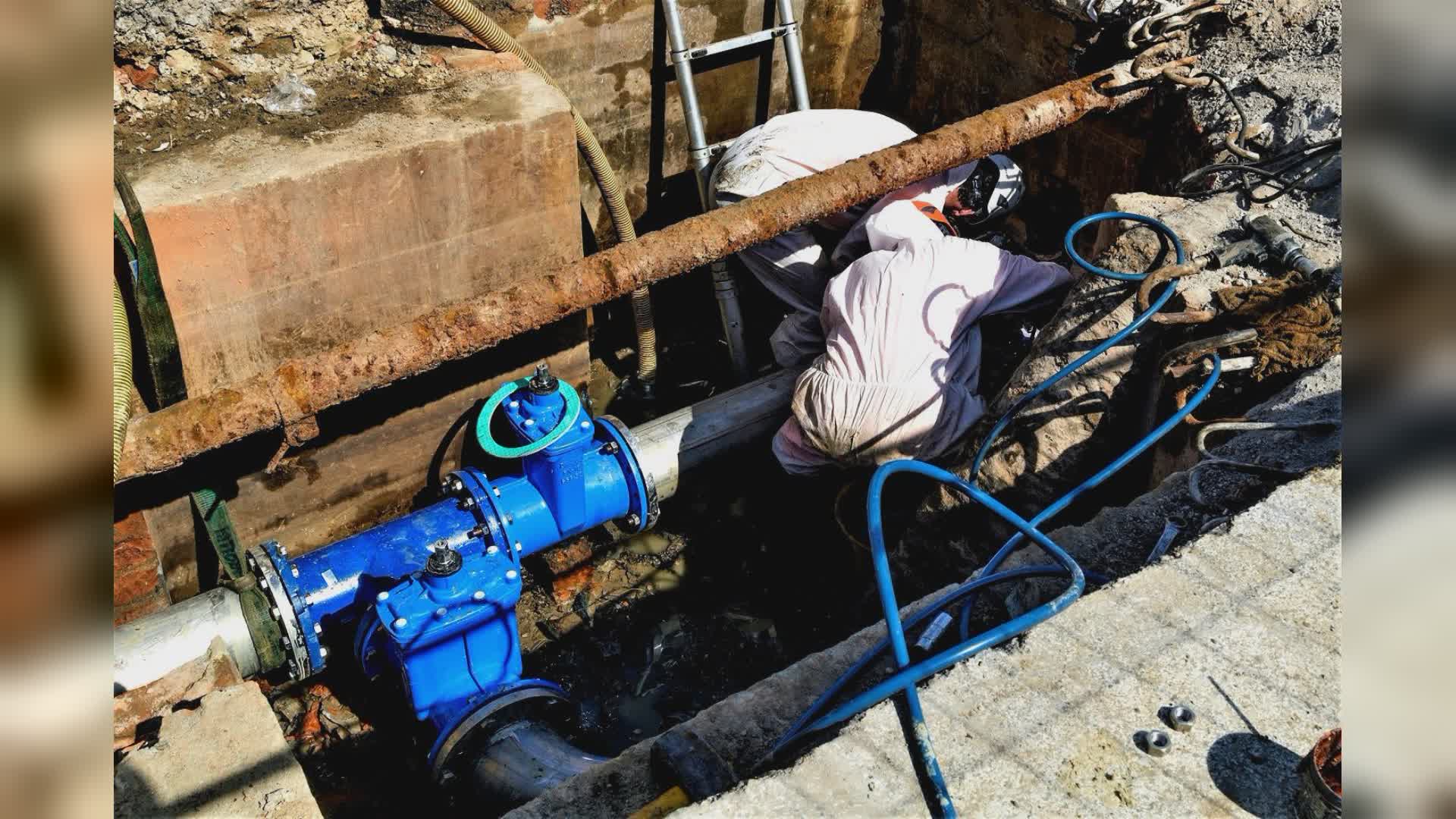 Montecatini: nuovo acquedotto in via dei Colli