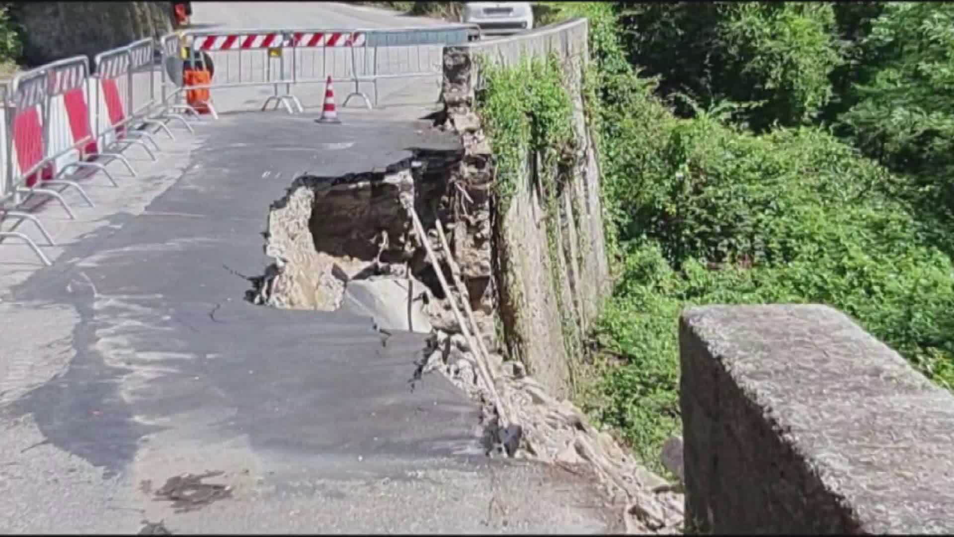 Pescia: aggiornamento sulla frana a San Lorenzo