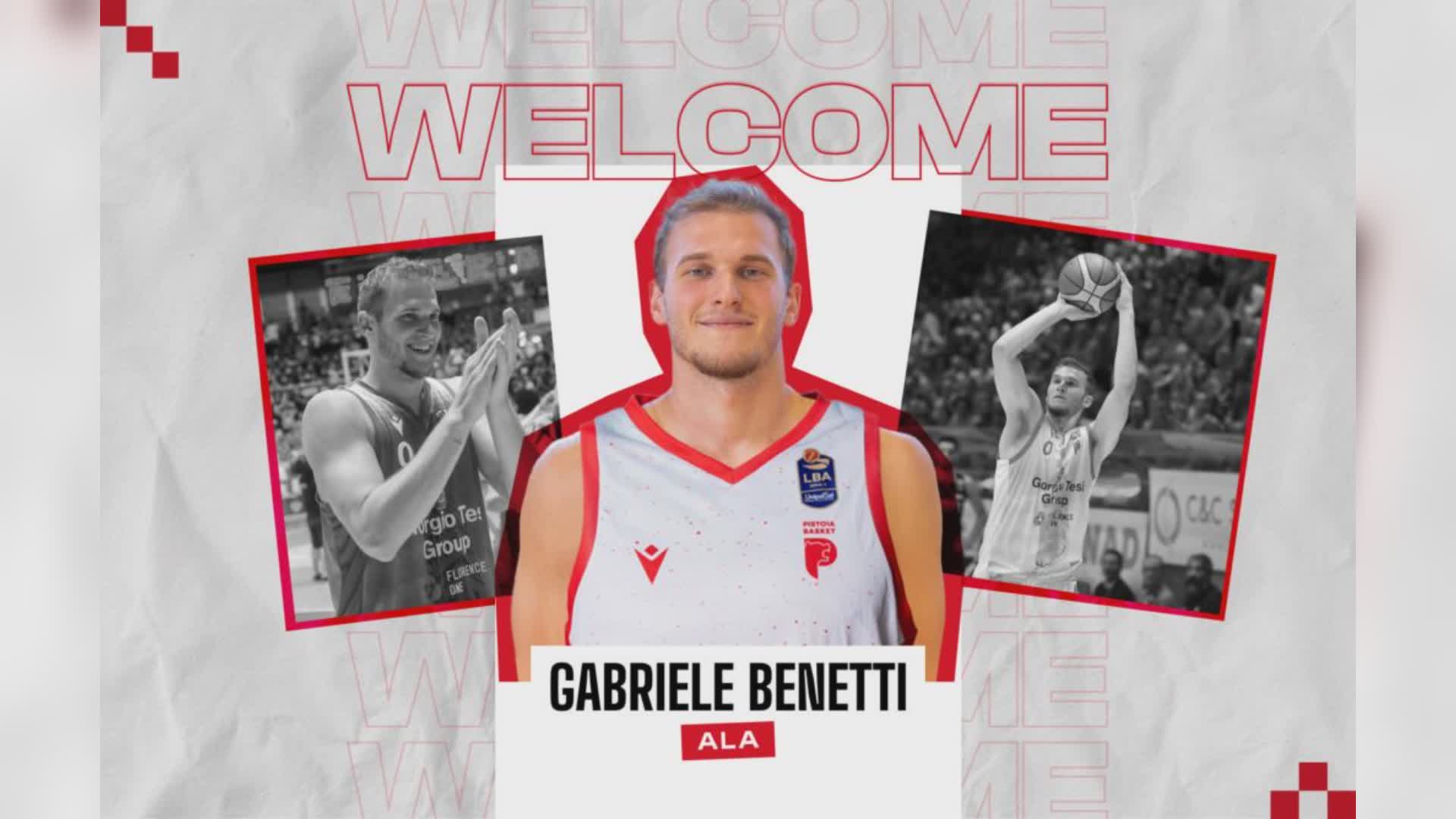 Serie A- Gabriele Benetti torna a Pistoia