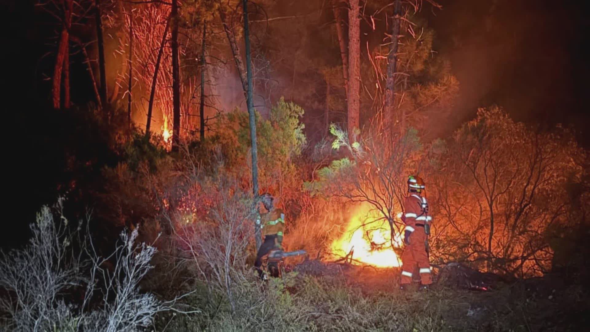 Ancora incendi in Toscana