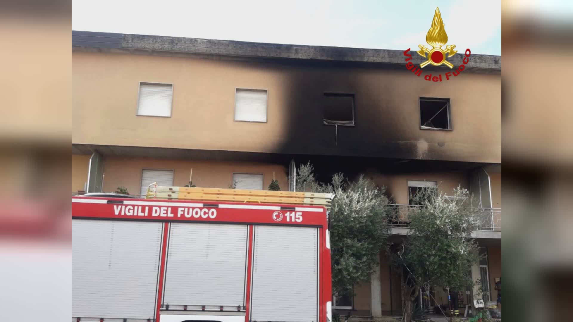 Pistoia: in fiamme un appartemento; intervento Vigilfuoco