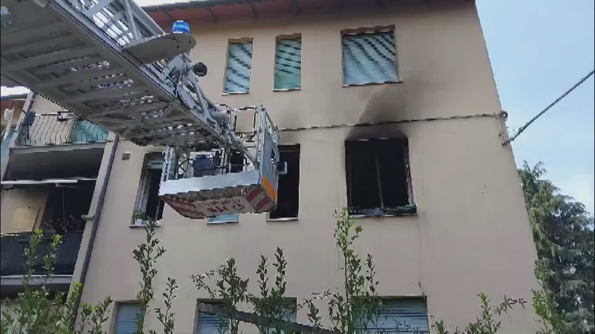 Pistoia- Incendio in abitazione a Capostrada