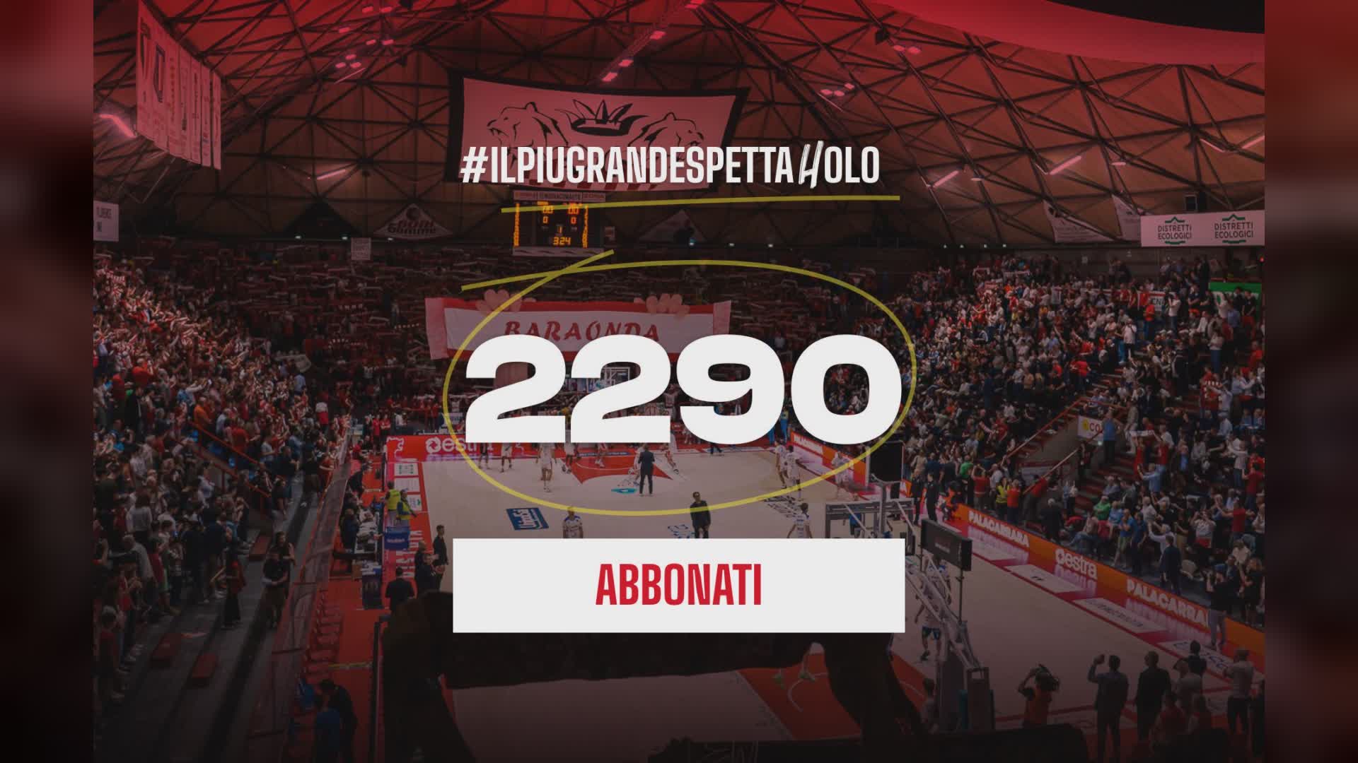 Bilancio campagna abbonamenti PT Basket 2024