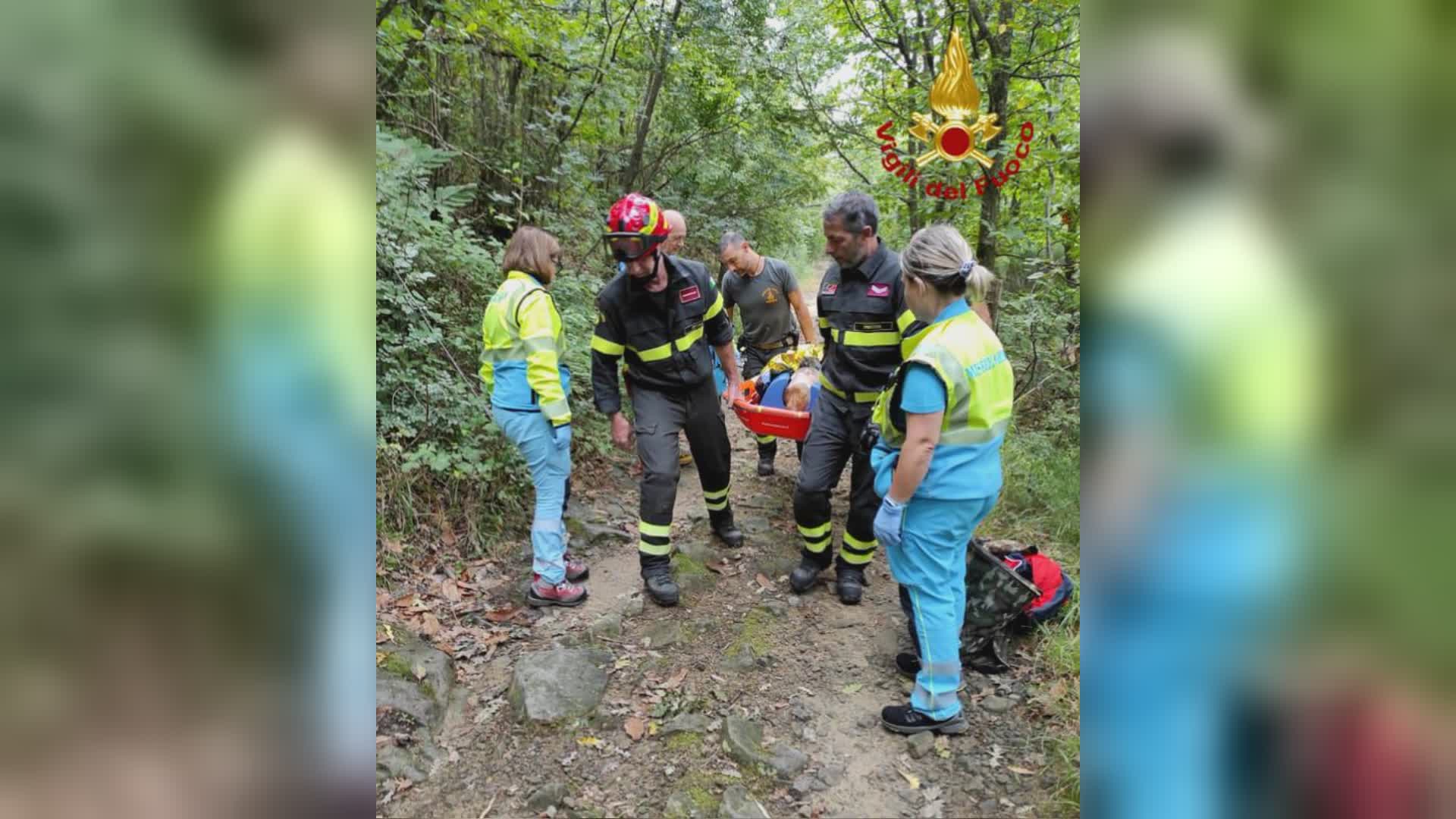 Pistoia: recuperata donna in difficoltà in zona boschiva