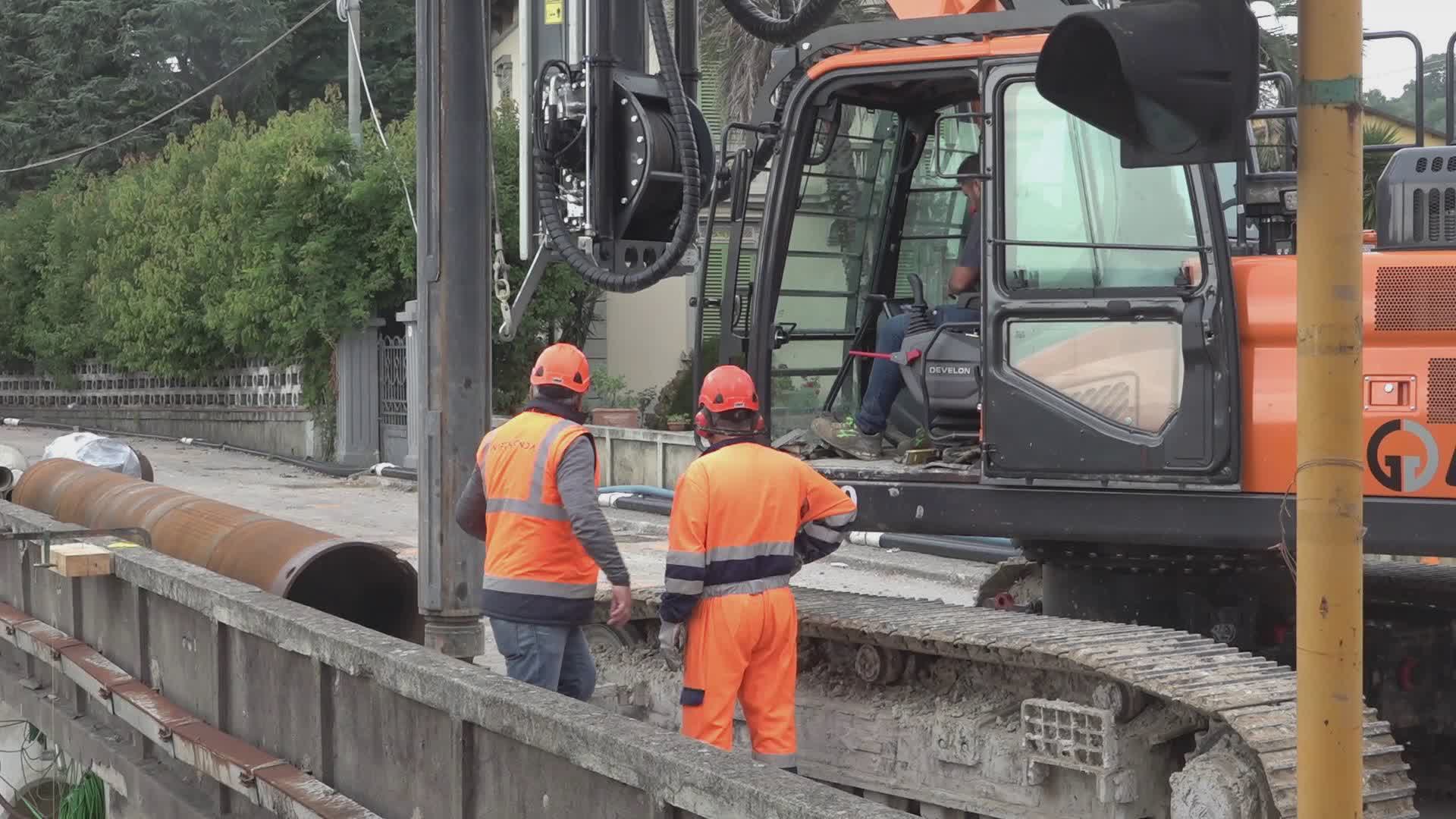 Trivellate le pile. L'operazione più delicata