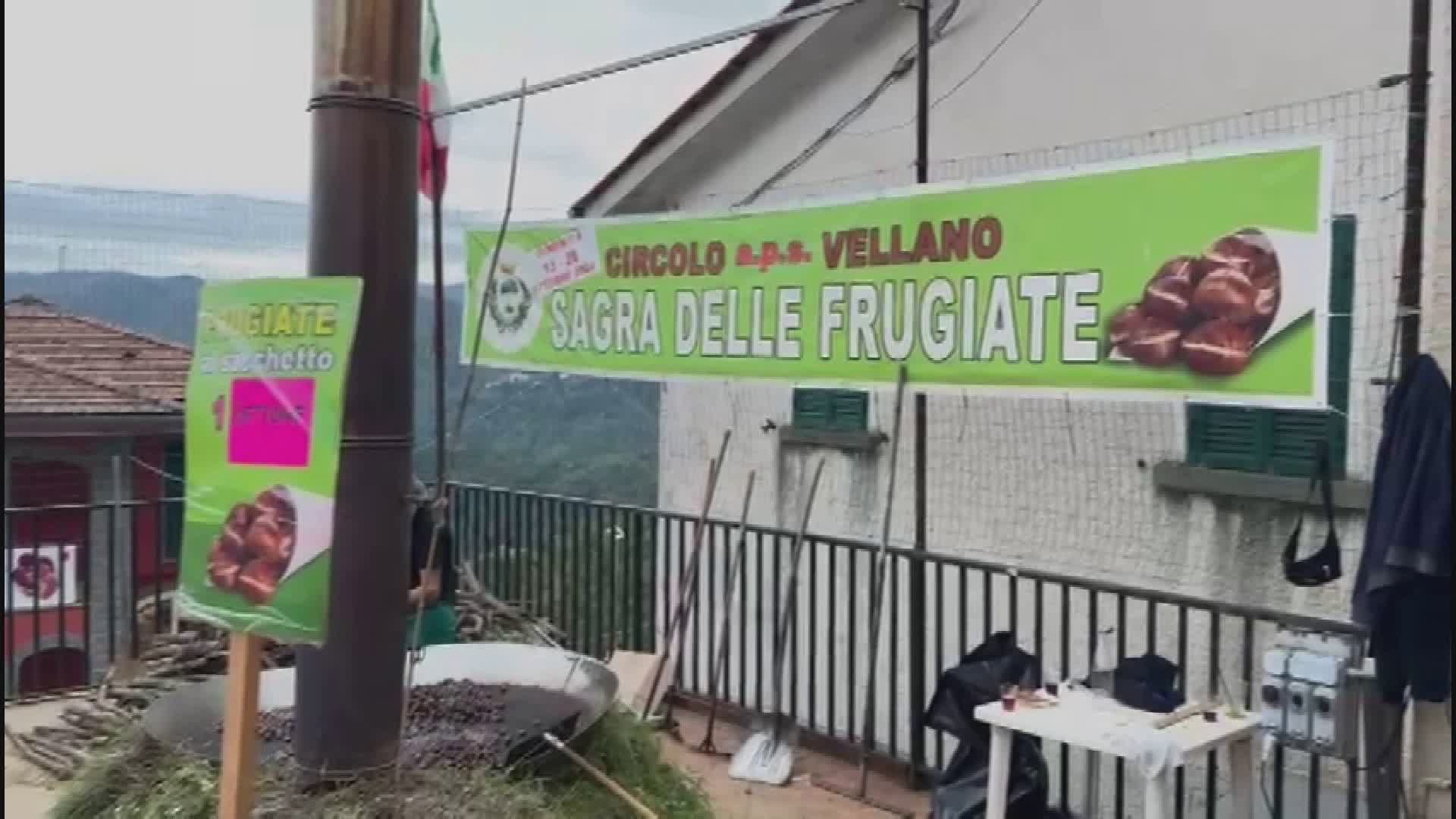 Tanta gente per la sagra delle frugiate a Vellano