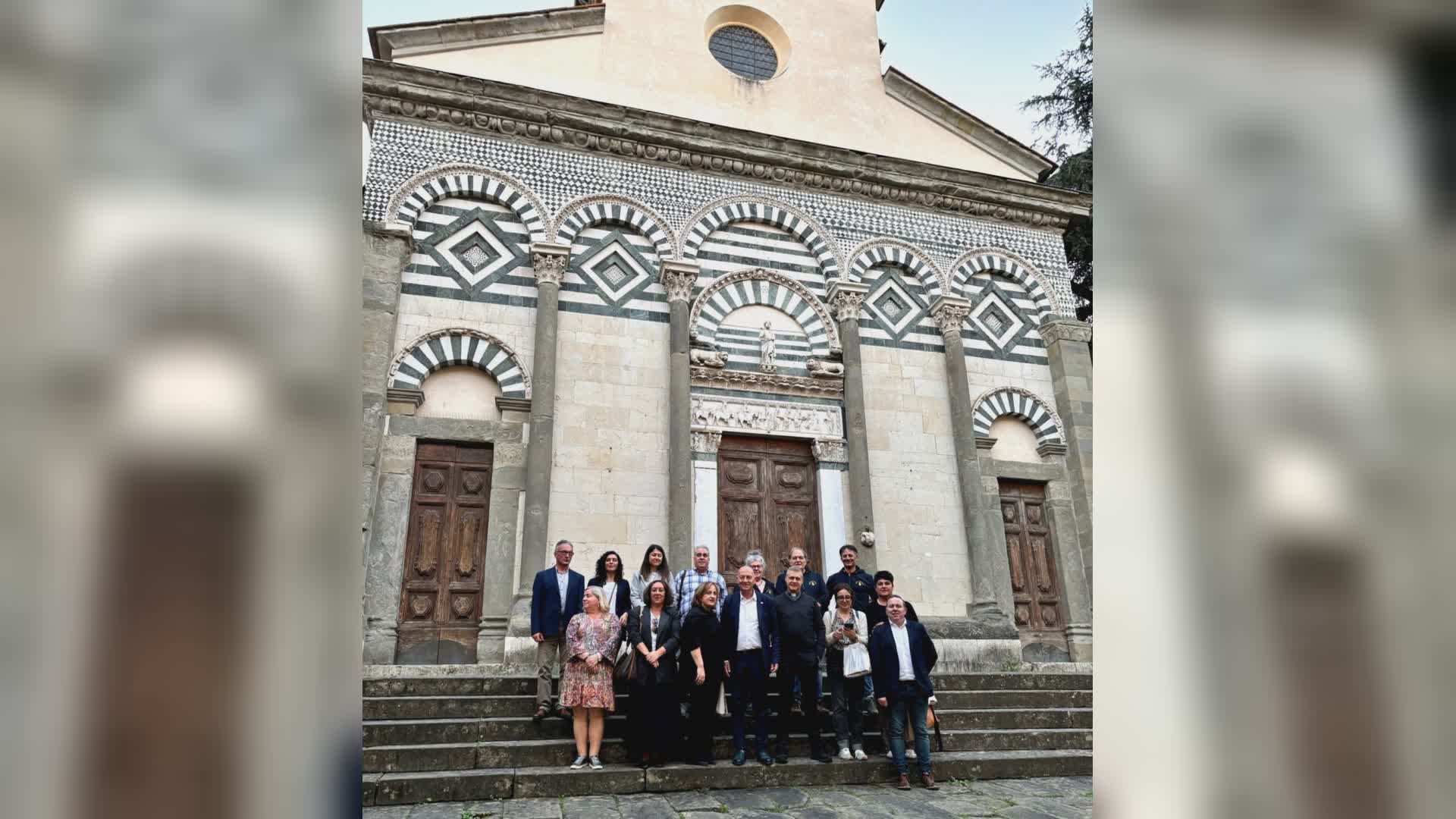 Pistoia: Cammino di Santiago, delegazione galiziana