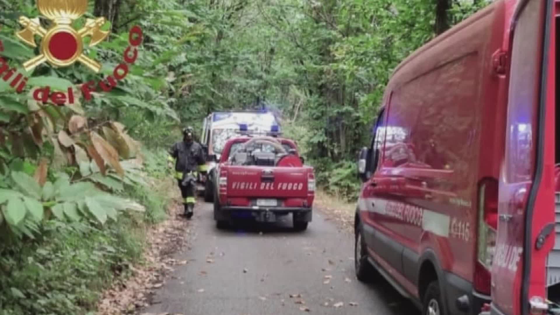 Monsummano: uomo cade in un fosso, salvato dai Vigili Fuoco