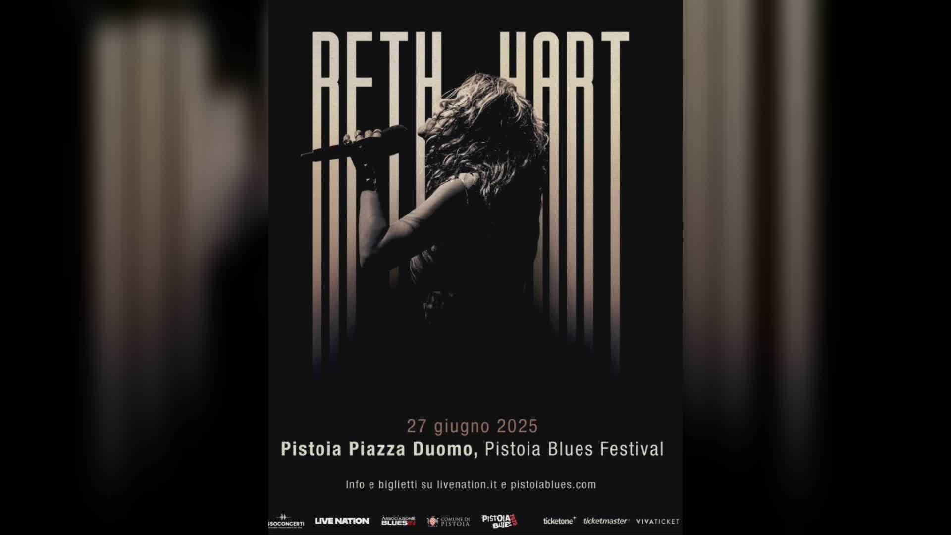 Beth Hart al Pistoia Blues Festival