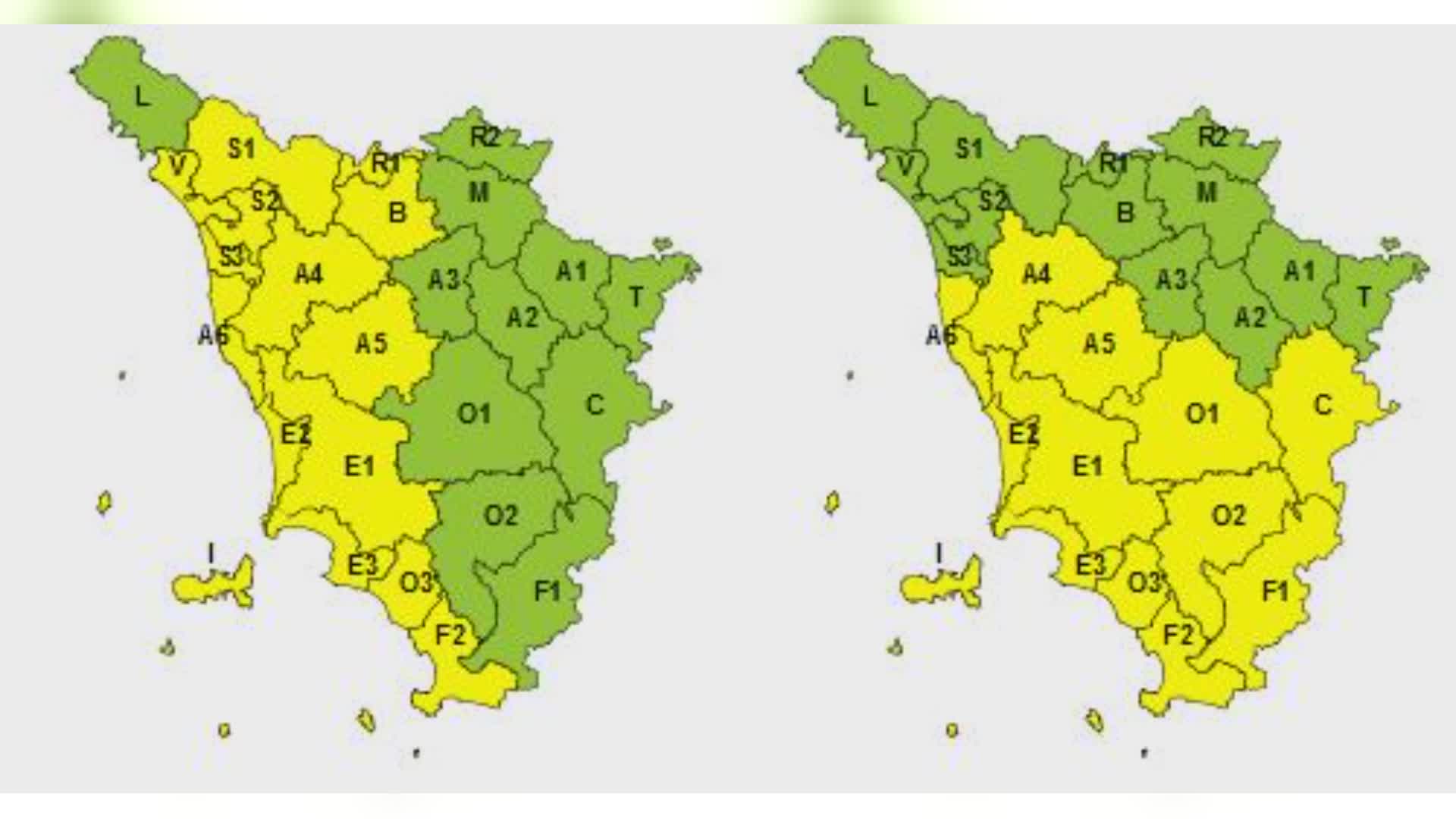 Meteo: Toscana, maltempo... l'evoluzione per sabato