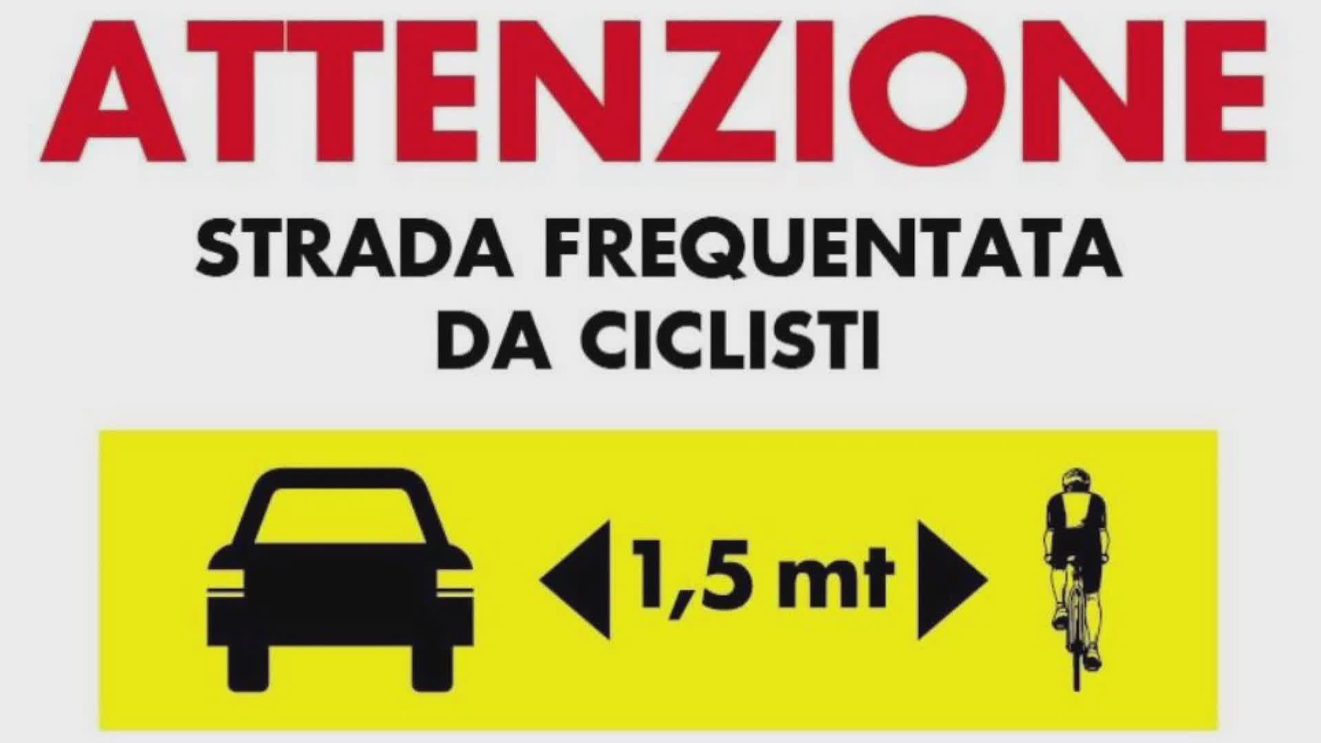 Viabilità: Pistoia, impegno per la sicurezza dei ciclisti