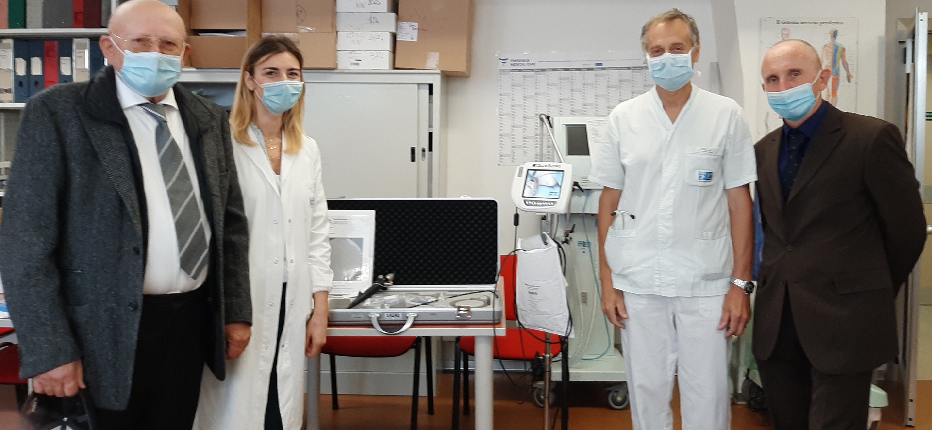 Coronavirus: Ospedale di Pescia, donato un videolaringoscopio