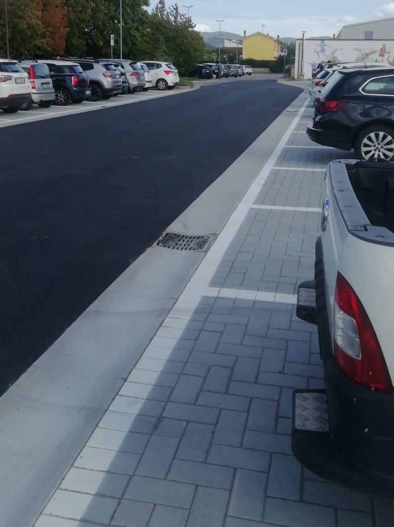 A Pieve conclusi i lavori per il parcheggio in via Leonardo da Vinci