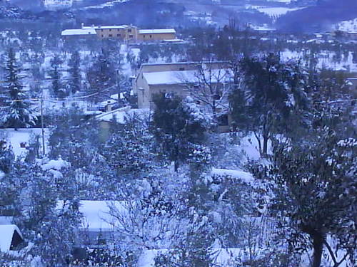 Domani allerta meteo per neve su quasi tutta la Toscana