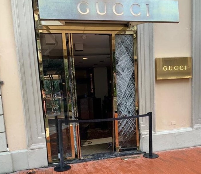 ​Furto al negozio Gucci di Montecatini