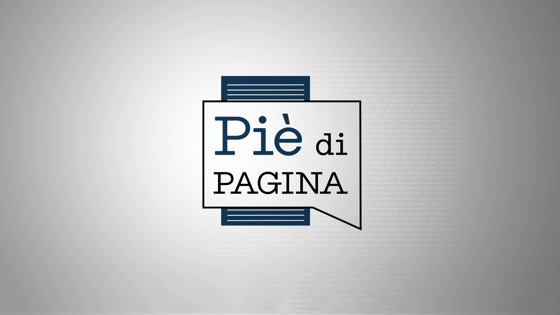 Piè di Pagina