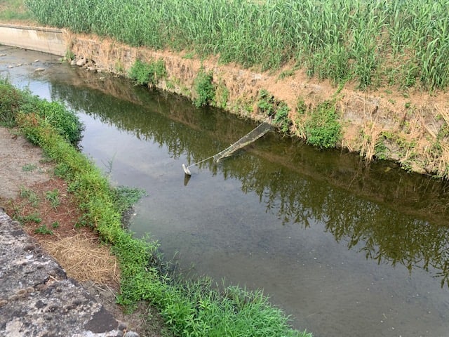 ​Pesca nella Brana. Rinvenute due reti nel torrente