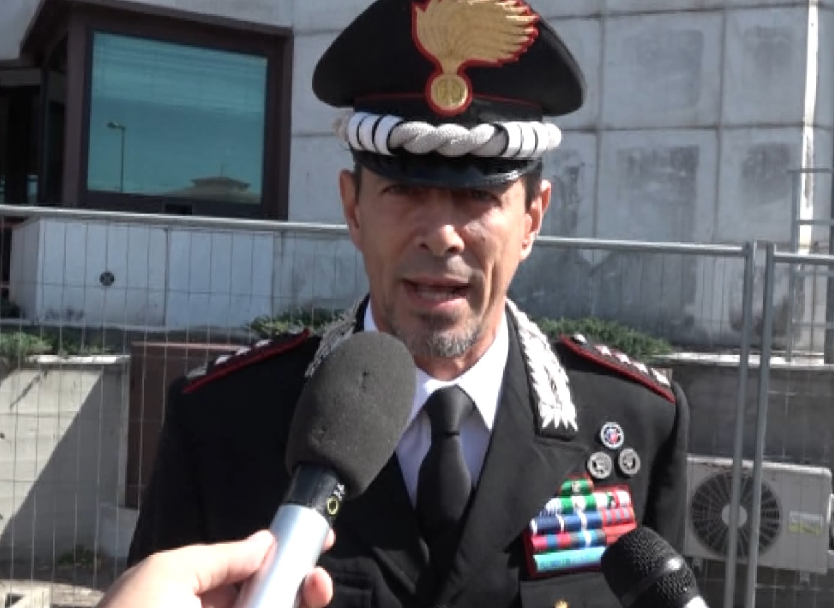 Pistoia: cambio della guardia al comando dei Carabinieri