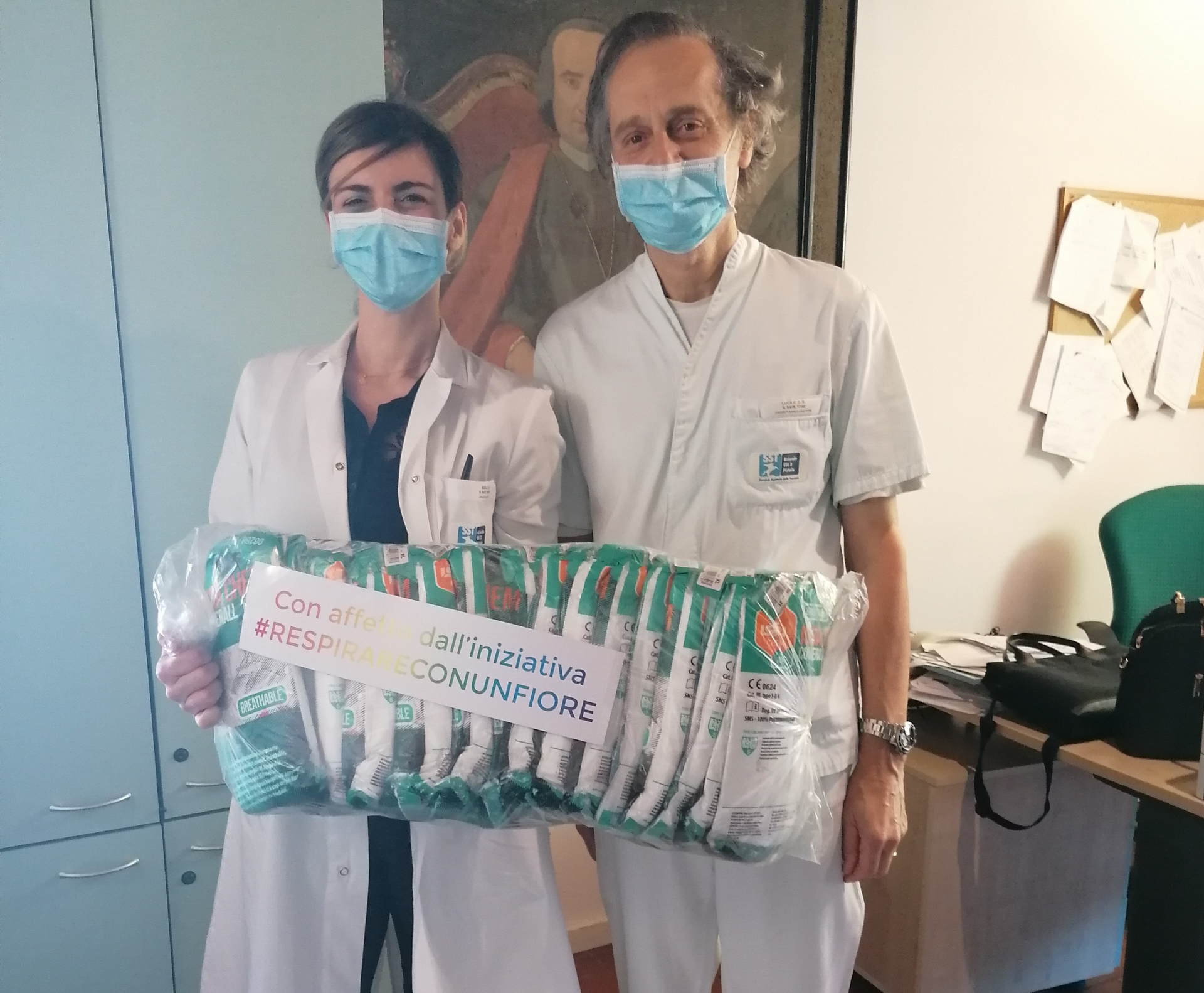 ​Tute antibatteriche per l’ospedale di Pescia